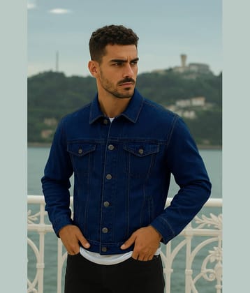FTX Denim Men's Denim Jacket - Light Blue ( Pack of 1 )