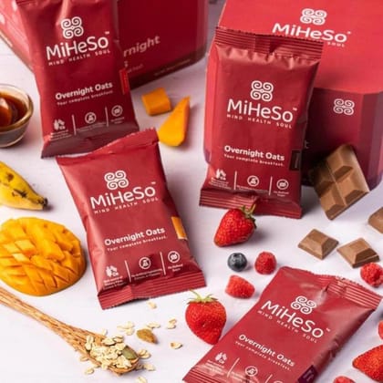 MiHeSo Overnight Oats - Assorted Pack 420g (60gX7)