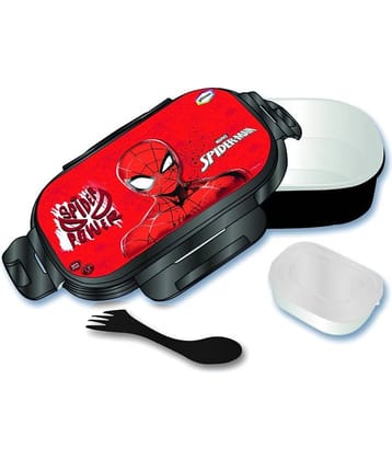 Gluman - Disney Minnie Character Snappy Stainless Steel School Lunch Boxes 2 - Container ( Pack of 1 )