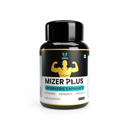Mizer Plus | 60 Capsules-Pack of 1