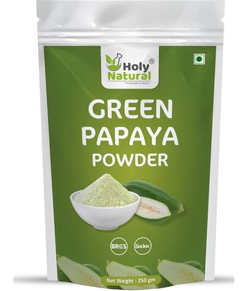 Holy Natural Green Papaya Fruit Powder Instant Mix 250 gm