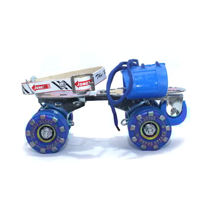 JONEX Roller Skates, Roller Skates for Adults, Skates for Adults, Yorkie Adjustable Roller Skates, Outdoor & Indoor Illuminating Roller Skates (Attack Brake)