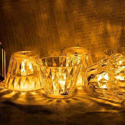 DHRUVINSRI Cup Shape Table Lamp (1 Pc)