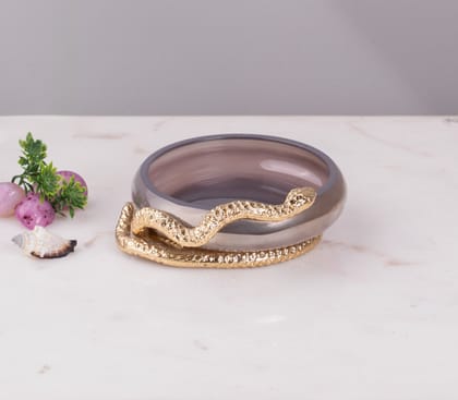 SERPENTINE SOAP DISH