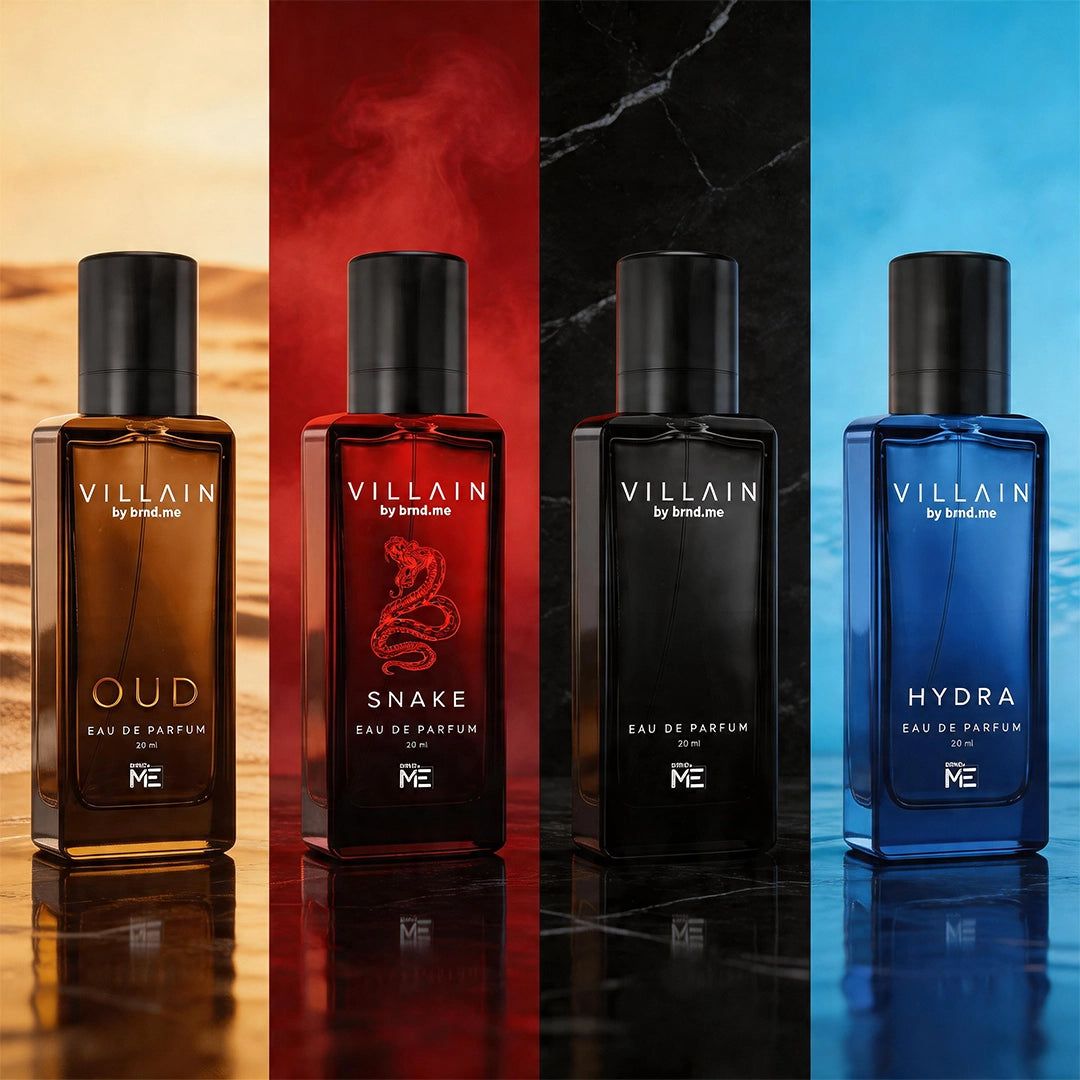 Villain Rebel Eau De Parfum Combo 4 x 20ml