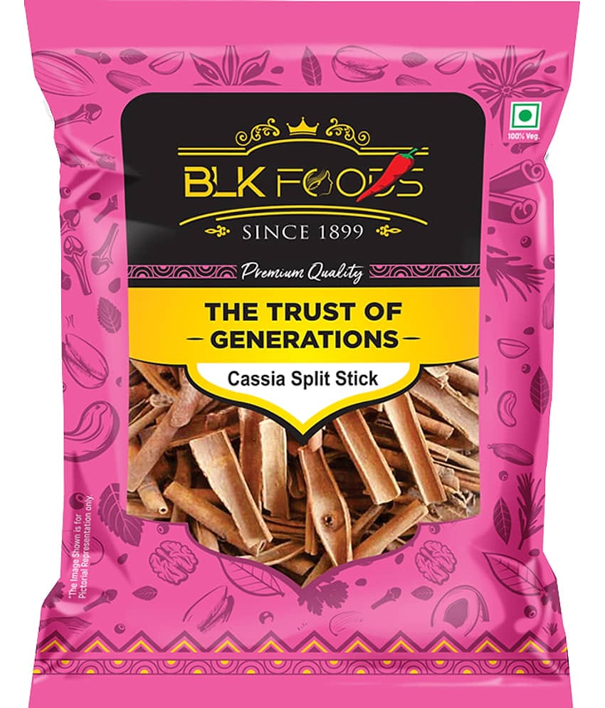 BLK FOODS _Select Cinnamon split Stick (Dalchini) 100g 100 gm