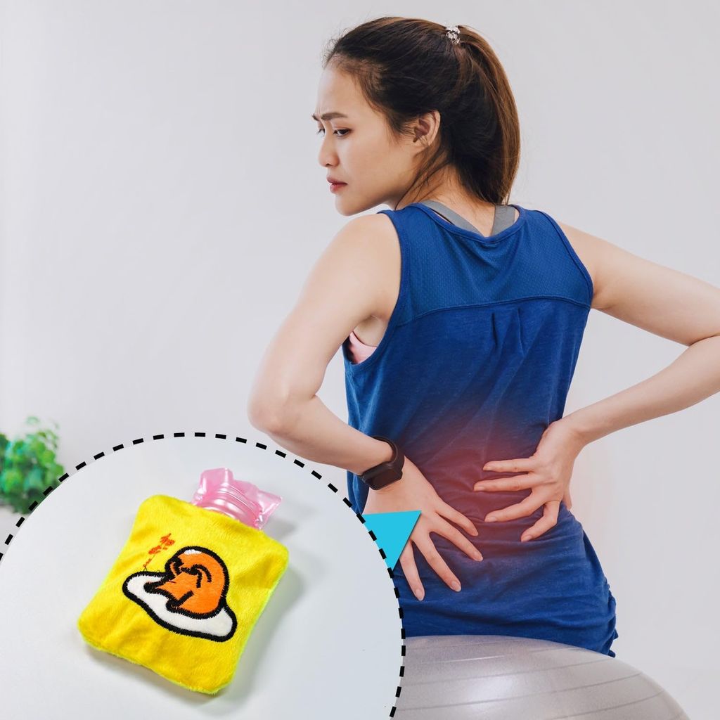DHRUVINSRI Duck Head Small Hot Water Bag with Cover for Pain Relief, Neck, Shoulder Pain and Hand, Feet Warmer, Menstrual Cramps.