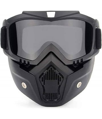 banistrokes Night Vision Transparent Riding Goggles ( Pack of 1 )