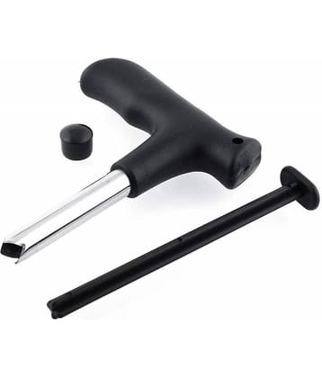 KTU Stainless Steel Black Coconut Opener/ Drill Tool