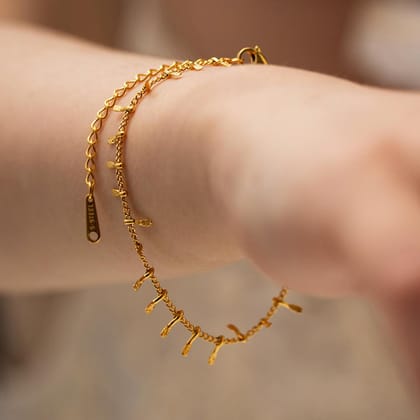 Tassel Spine Bracelet