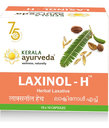 Kerala Ayurveda Laxinol-H Capsule, 100 Nos