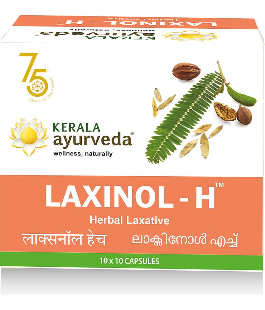 Kerala Ayurveda Laxinol-H Capsule, 100 Nos