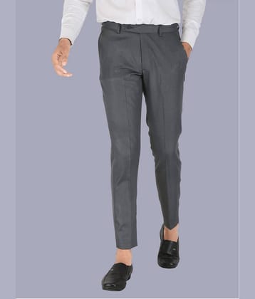 CLARE&CLARA Grey Slim Formal Trouser ( Pack of 1 )