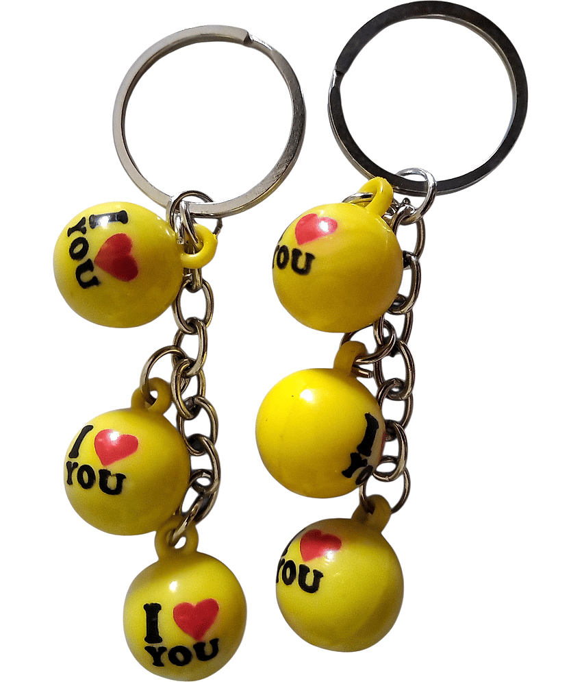 Cailyn Multi Color Key Chain ( Pack of 2 )