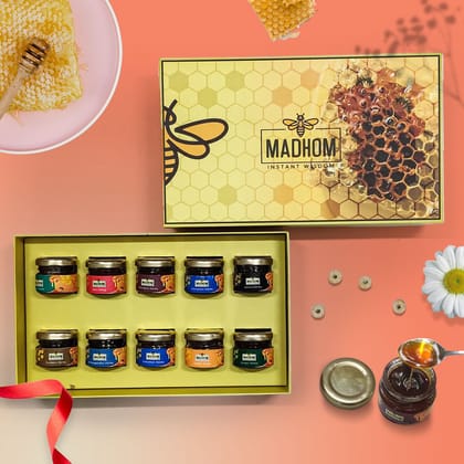 Honey Bliss Gift Set | Raw and Unprocessed Honey Flavours