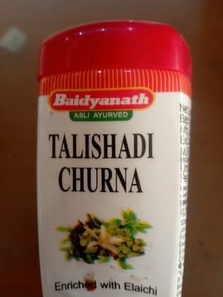 Baidyanath talishadi churna enriched with elaichi