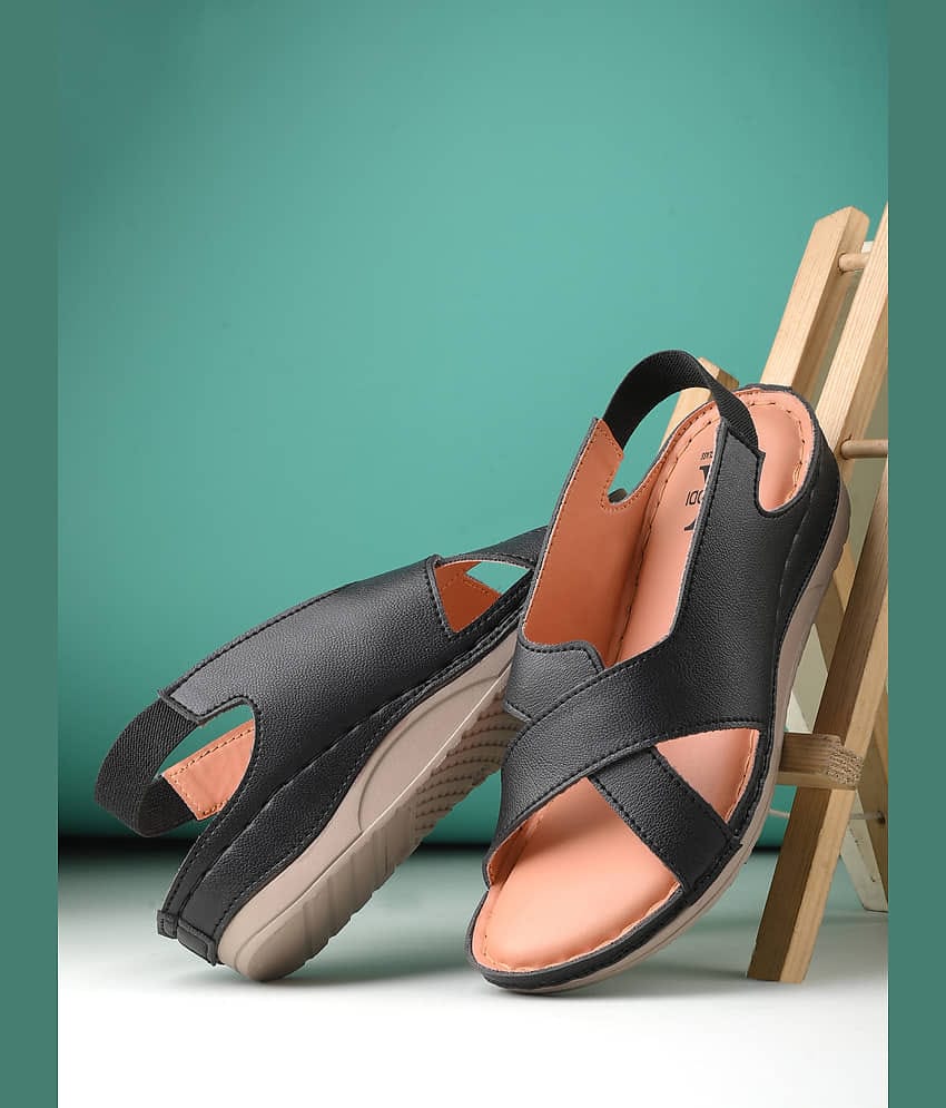 KARADDI Black Women's Flats