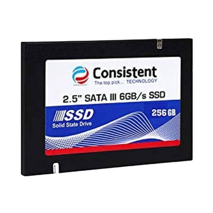 256 GB SSD | Consistent 2.5" | Model: CTSSD256S6 | SATA III Interface | 5 Years Warranty