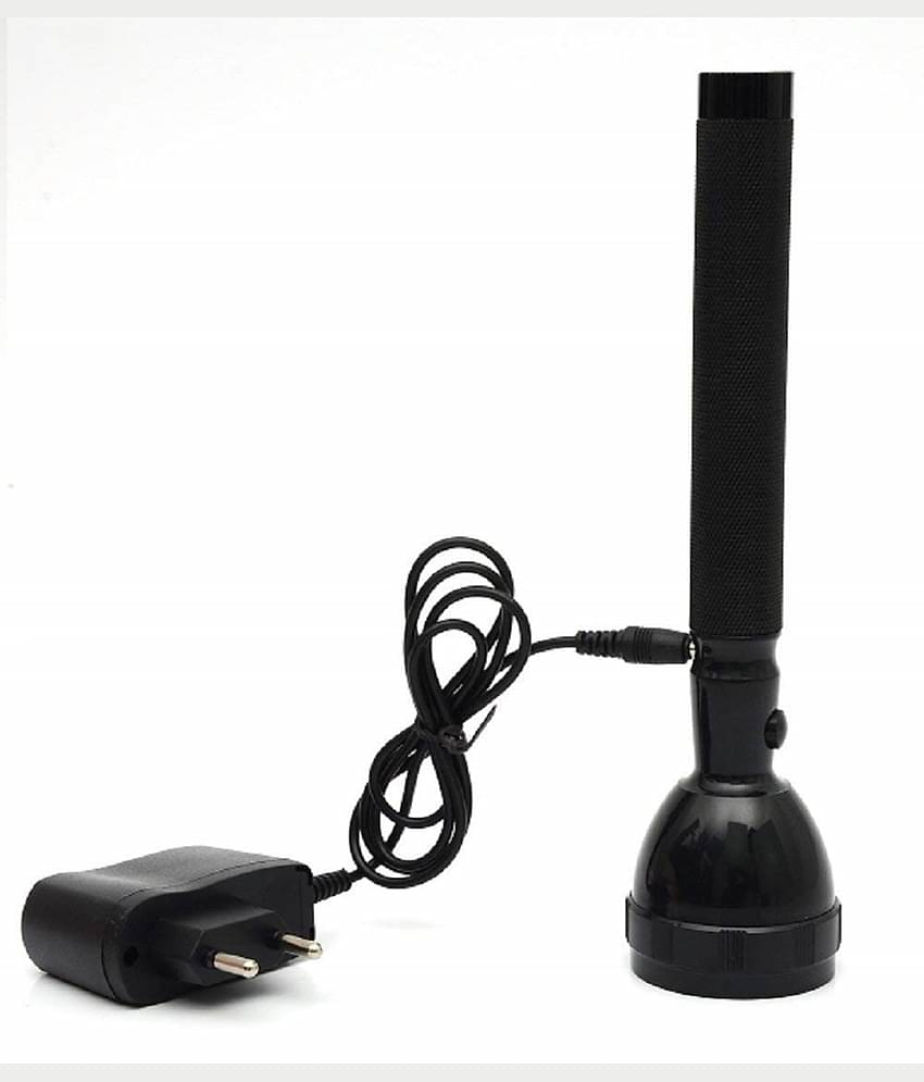 Kadio - 3W Rechargeable Flashlight Torch ( Pack of 1 )