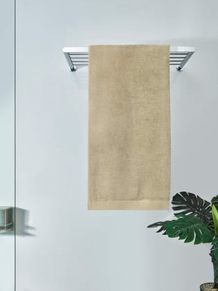 DDECOR - Solitaire Collection 100% Cotton Bomboo    Bath Towel |75 CM X 150 CM| - Green