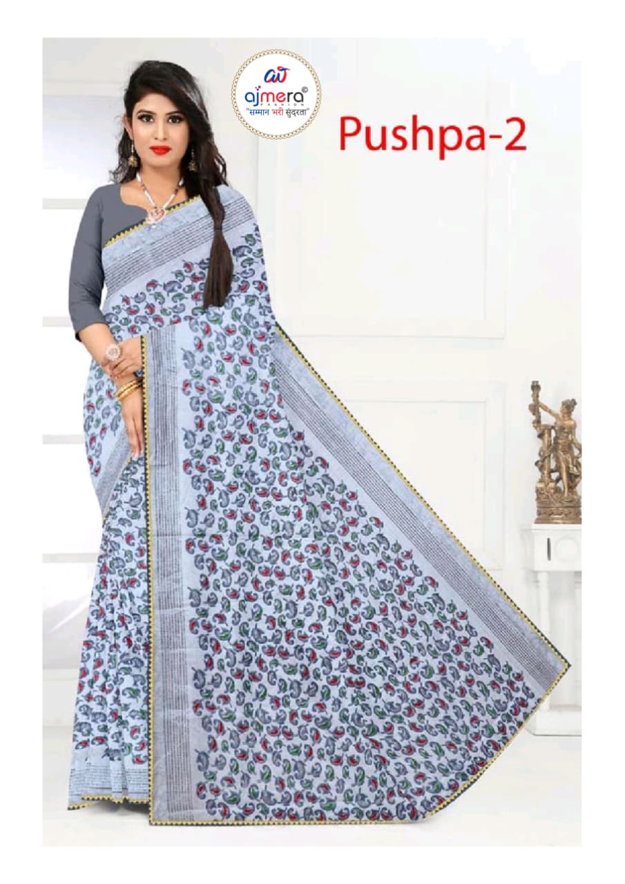 GPT Pushpa 2 Saree with Unstitched Blouse