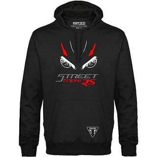 FastB Men & Women Full Sleeve Printed Hooded Sweatshirt