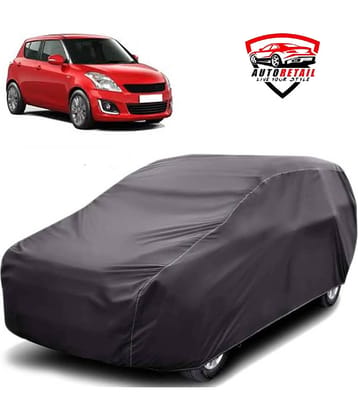 AutoRetail Car Body Cover for Maruti Suzuki Swift  [2010-2011] Without Mirror Pocket ( Pack of 1 ) , Grey