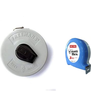 Freemans Grey Magic 7.5 Mtr Measuring Tape/ Centi Flex 3 Mtr Measuring Tape