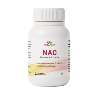 VitaOne N-acetylcysteine (NAC) I 600mg I 90 Veg Capsules