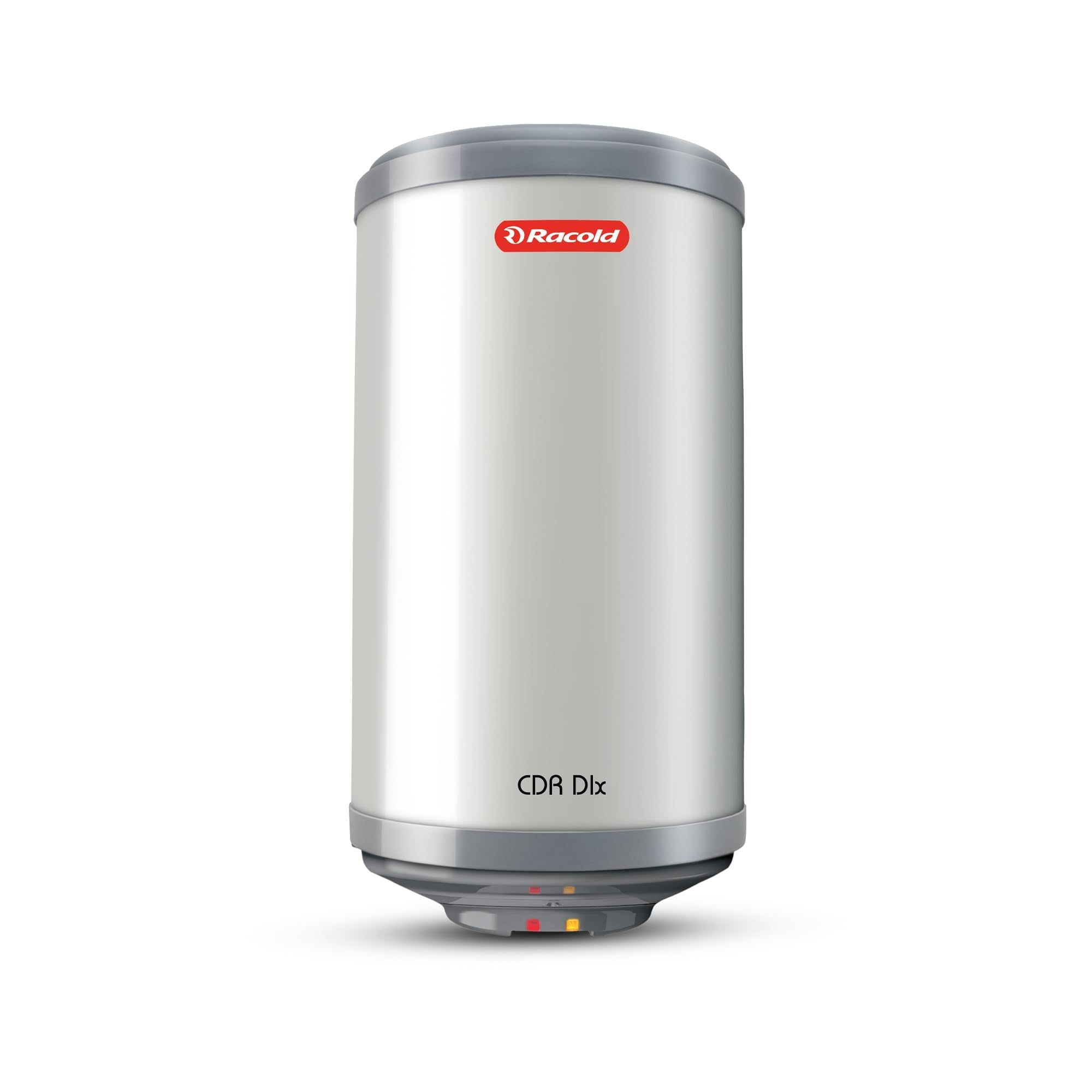 Racold CDR DLX 25L Vertical ABS Body 5 Star Water Heater (Geyser) - 7 Yrs Tank Warranty, Corrosion Prevention With Superior Titanium Enameled Tank Coating | Free Standard Installation & Pipes Racold CDR DLX 25L Vertical ABS Body 5 Star Water Heater (Geys