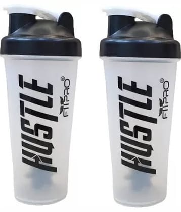 FitPro Plastic Transparent 700 mL Shaker ( Pack of 1 )