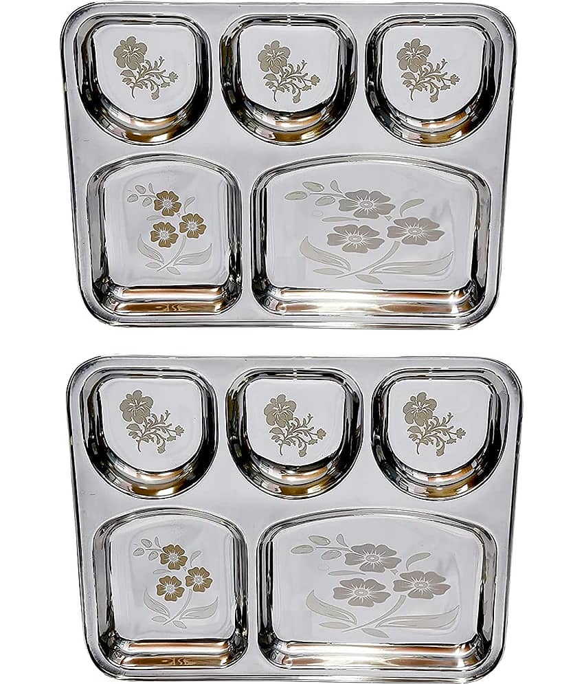 SAGER 2 Pcs Stainless Steel Partition Plate
