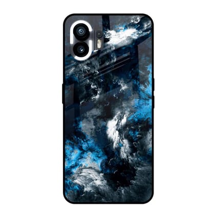 Cloudy Dust Glass Case for Nothing Phone 2