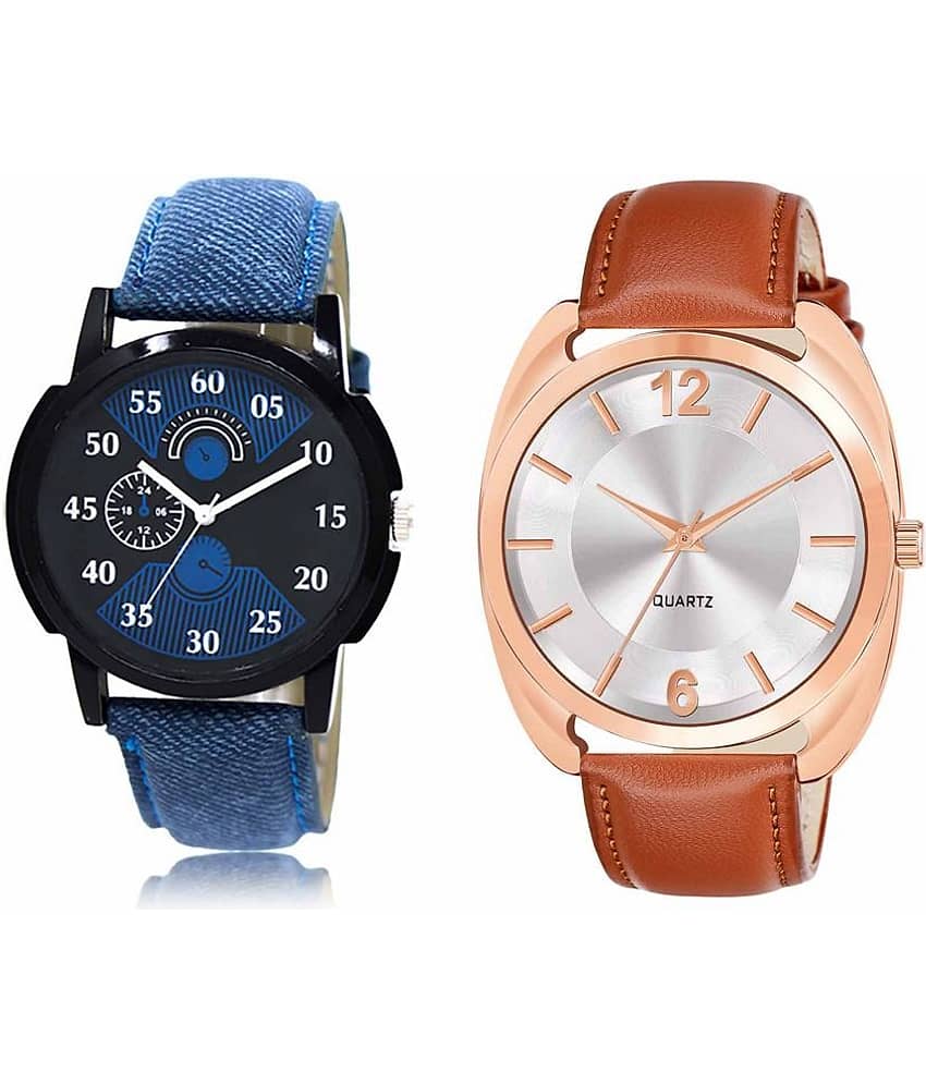Lorem - Analog Watch Watches Combo For Men and Boys ( Pack of 2 )