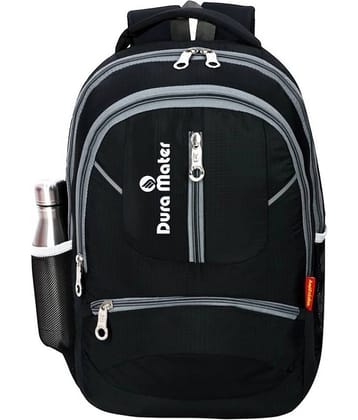 Dura Mater 32 Ltrs Polyester Backpack *For Boys & Girls ( Black )