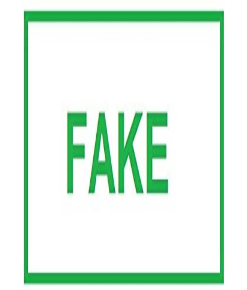 Dey 's Stationery Store Fake Pre-Inked Rubber Stamp Office Stationary Message - Fake( Green Pack of1 )