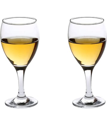 Afast Wine  Glasses Set,  250 ML - (Pack Of 2)
