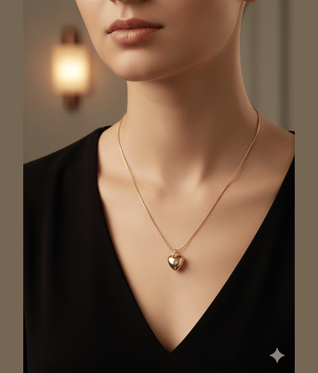 MGSV Gold Pendant set ( Pack of 1 )