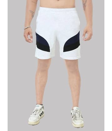 Black Brothers - Light Grey Cotton Men's Shorts ( Pack of 1 )