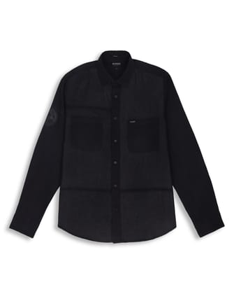 LIGHT WEIGHT SHIRT IN BLACK-M