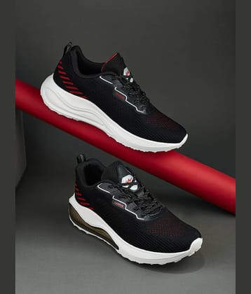 Campus PIVOT Black Men's Sports Running Shoes