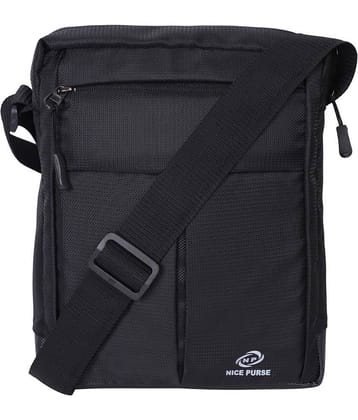 Nice Purse Black Solid Messenger Bag