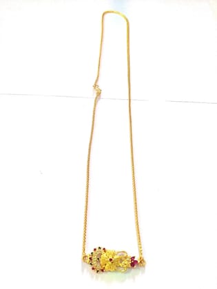 Elegant Womens Gold Chain Necklace