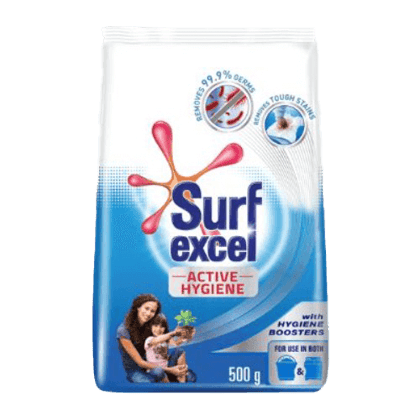 Surf Excel Detergent Powder Hygiene 500g