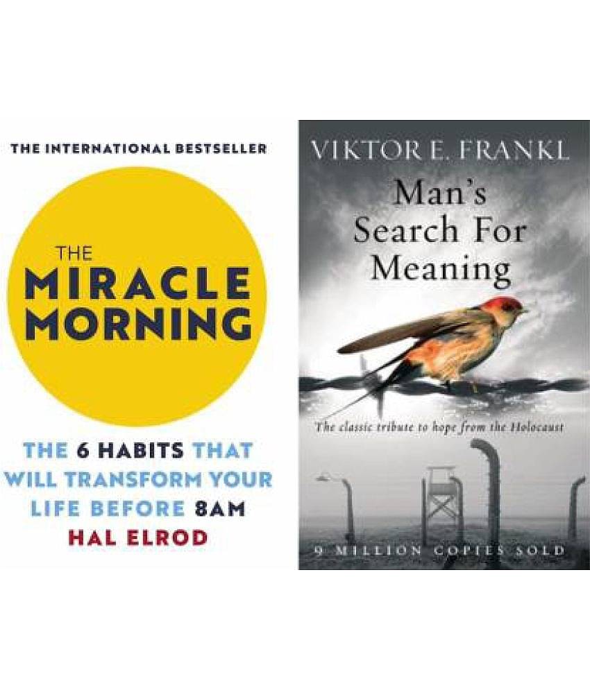 Man's Search For Meaning + The Miracle Morning (Combo Of 2 )  (Paperback, Hal Elrod, Viktor Frankl)