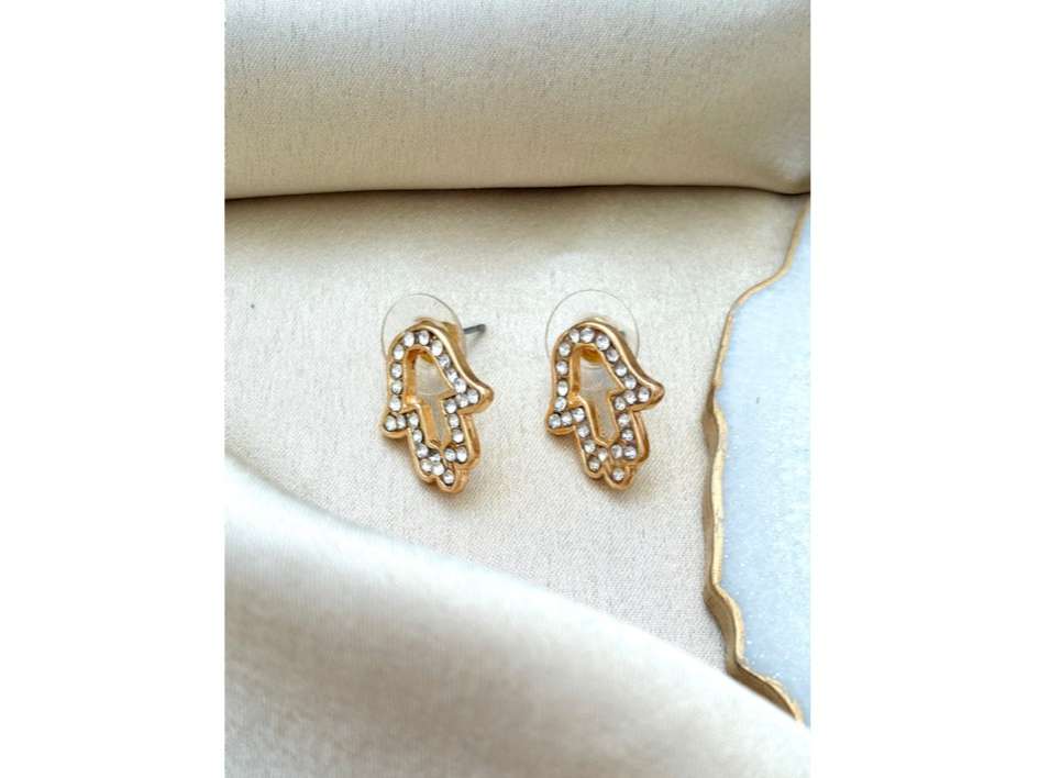 Ishkaara Hamsa Bless Earrings
