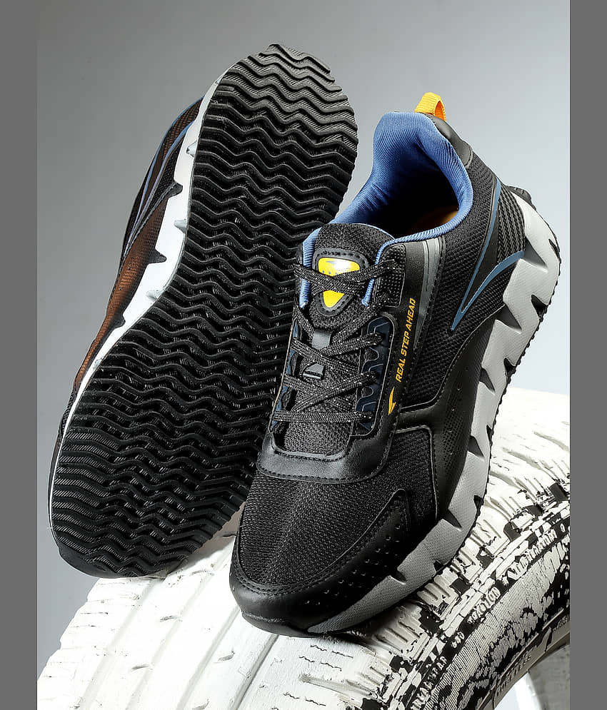 ASIAN ZIGZAG-02 White Men's Sports Running Shoes