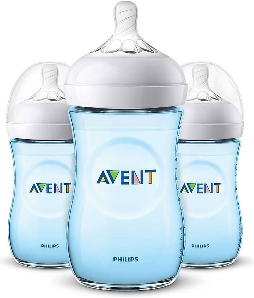 Philips Avent - 260 Blue Feeding Bottle ( Pack of 3 )