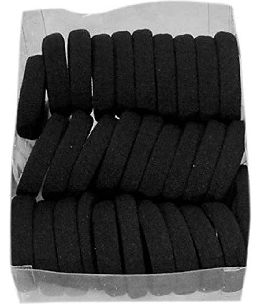 mahek accessories Hair Rubber Band For Pony Tail Styler Pack of 30