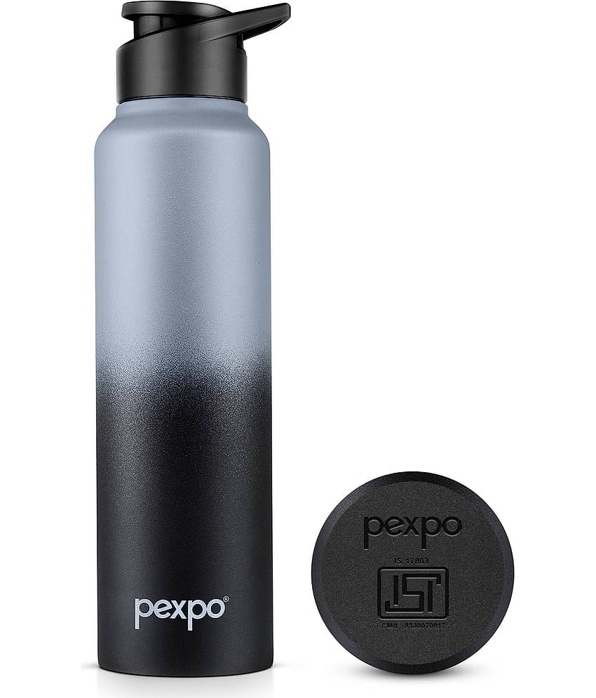 Pexpo Craft Blue Stainless Steel Fridge Water Bottle 950 mL ( Set of 1 )